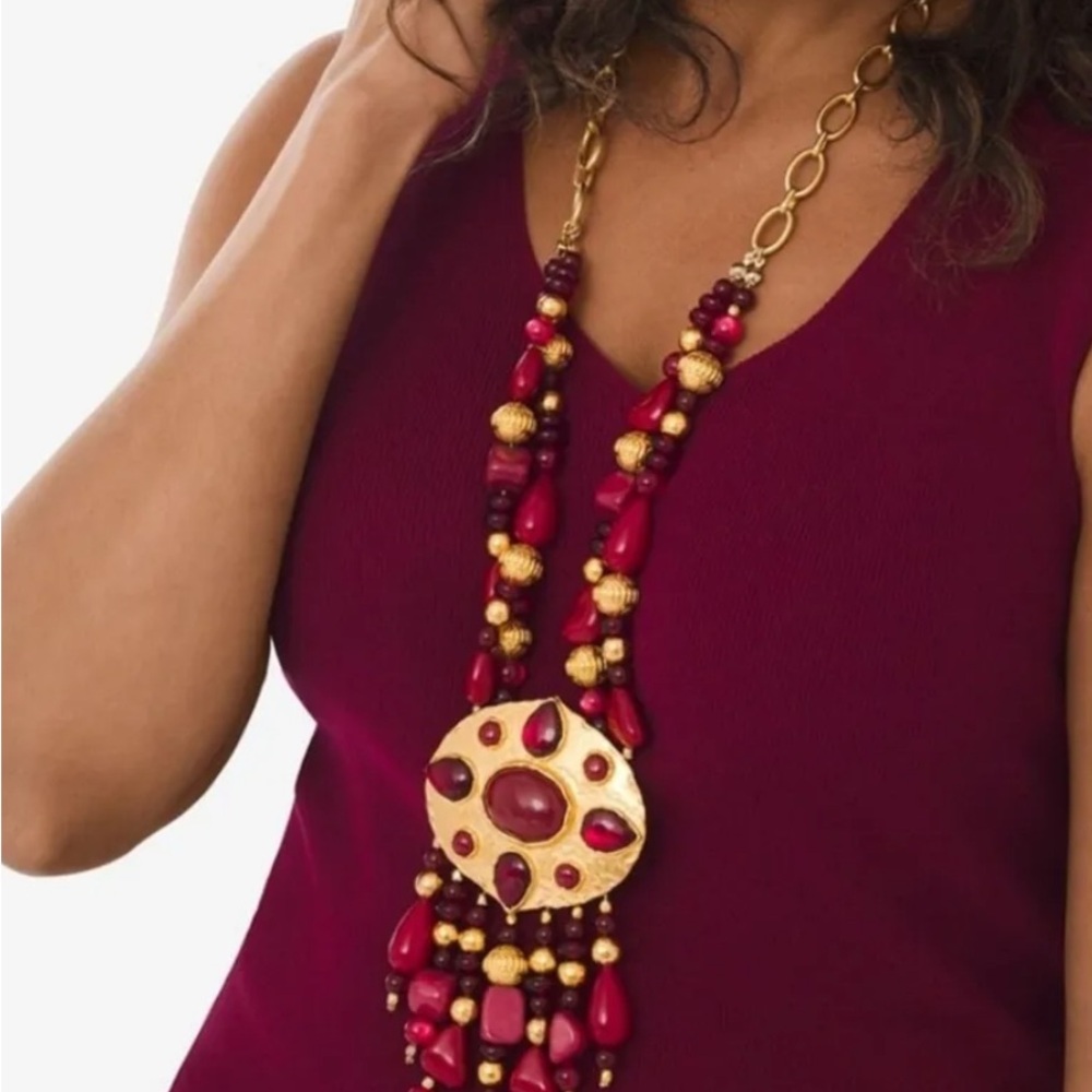 Chico's 35th Anniversary Statement Necklace